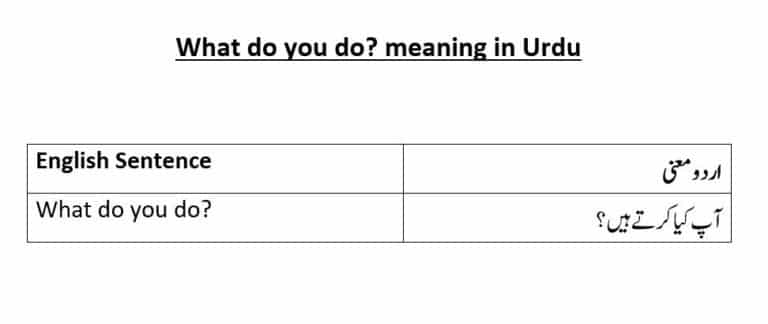 what-do-you-do-meaning-in-urdu-other-ways-to-ask-what-do-you-do